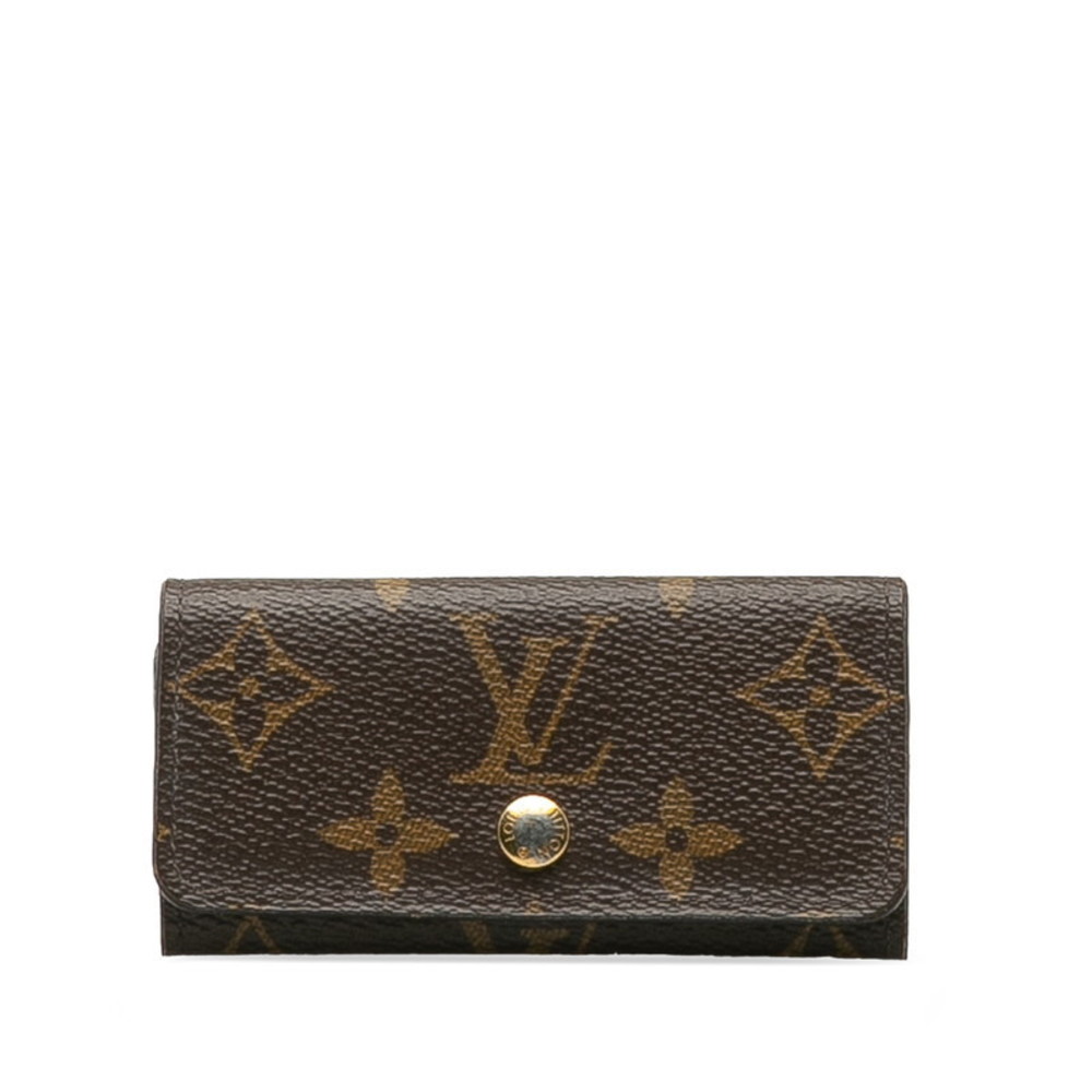 Louis Vuitton Monogram Multicle 4 4-Row Key Case … - image 1